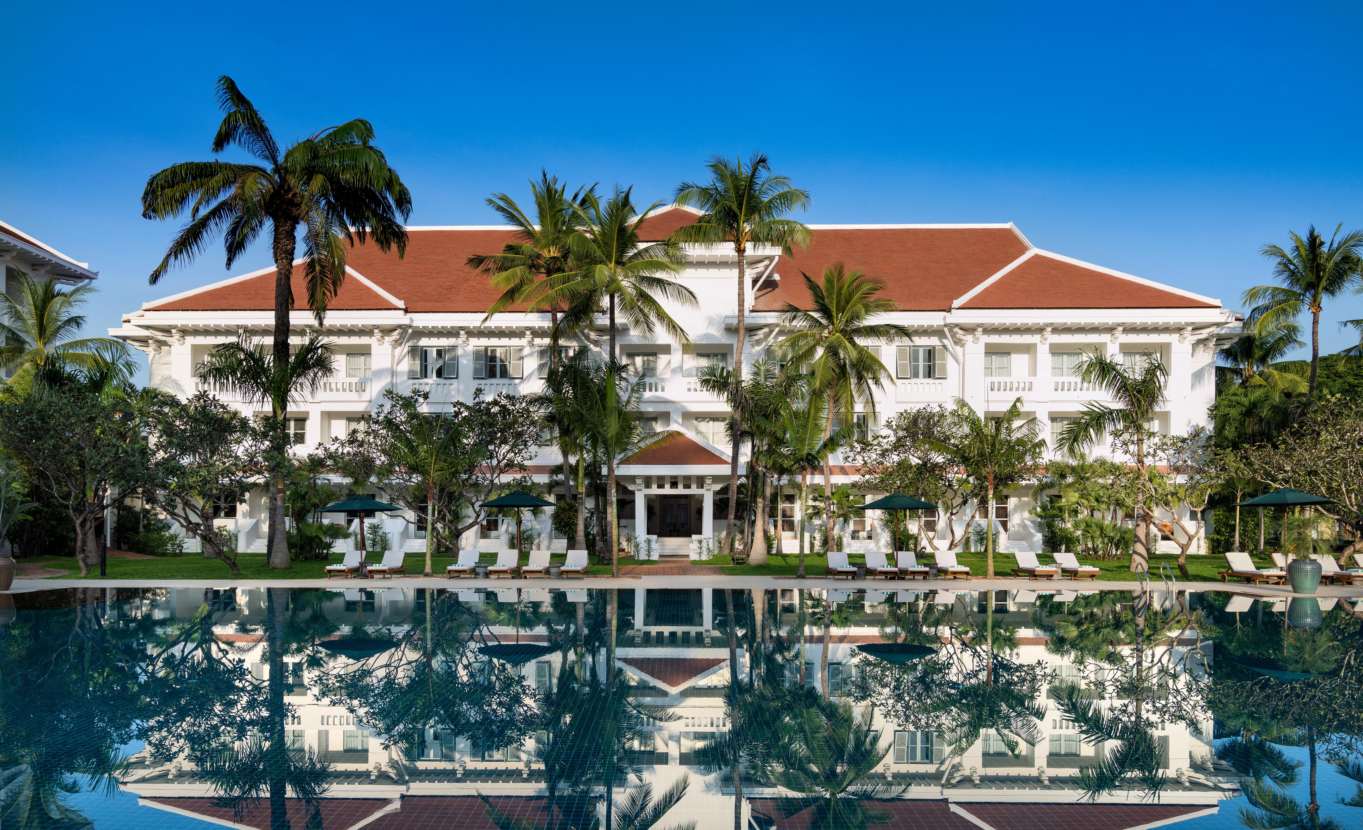 Raffles Grand Hotel d'Angkor Siem Reap Exterior foto