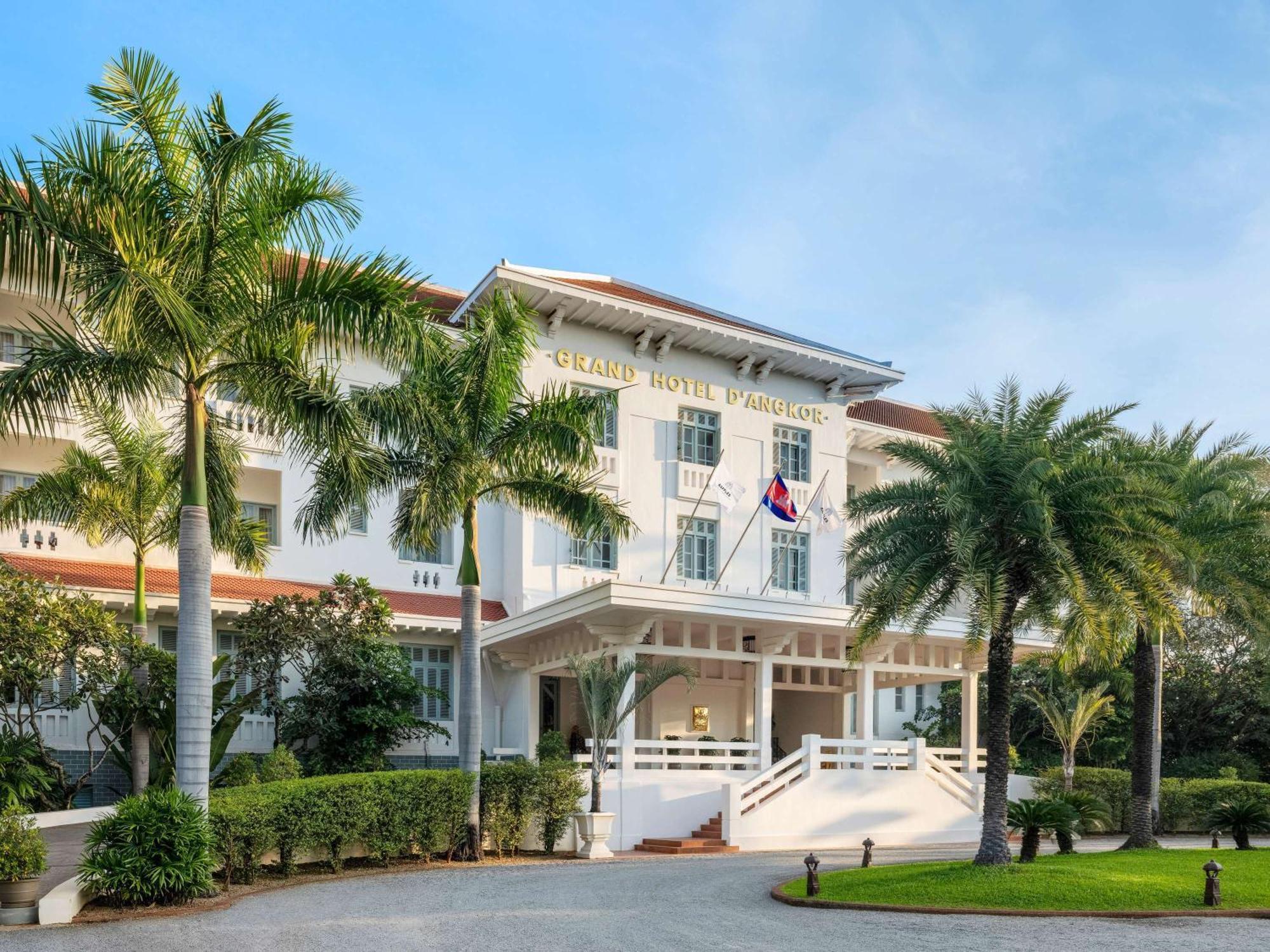Raffles Grand Hotel d'Angkor Siem Reap Exterior foto