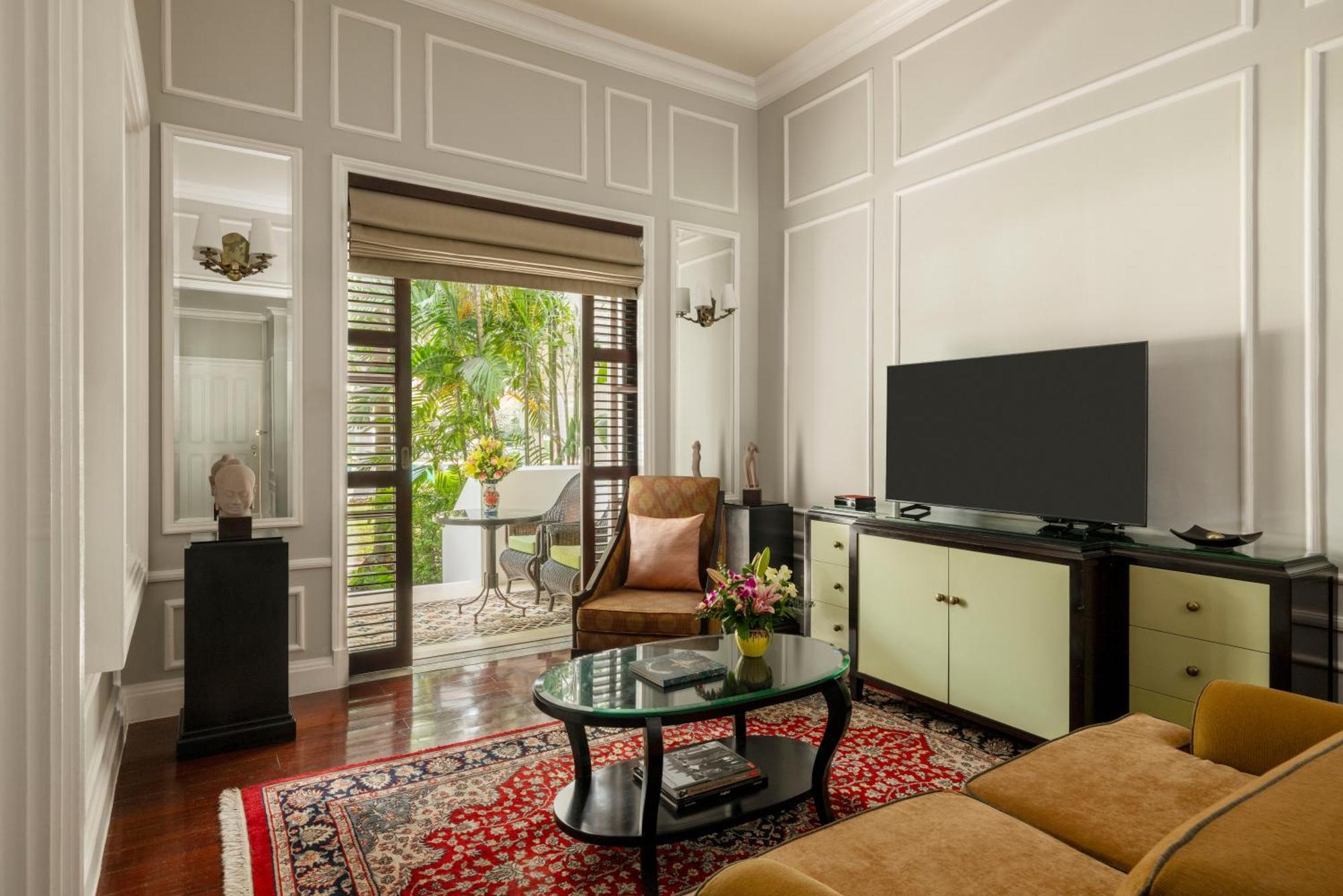 Raffles Grand Hotel d'Angkor Siem Reap Exterior foto