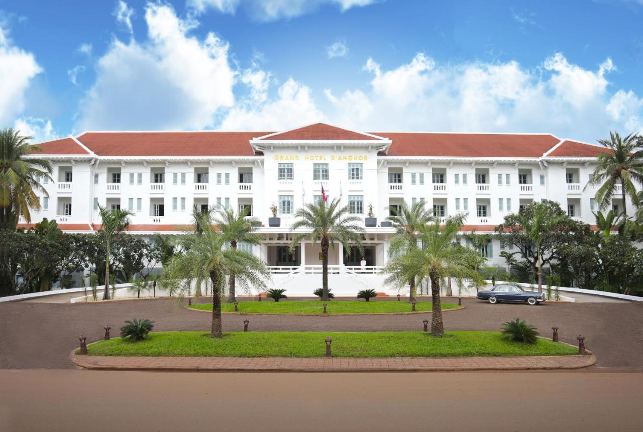 Raffles Grand Hotel d'Angkor Siem Reap Exterior foto